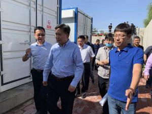 河北省生态环境厅厅长高建民组织参观考察爱体育官方网页版-爱体育（中国）污水分散源治理项目运行情况